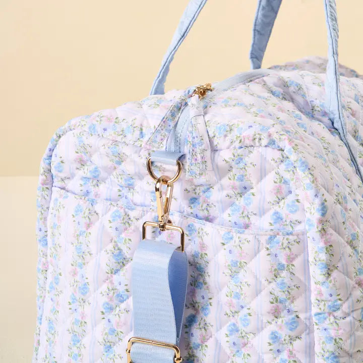 Quilted Weekender Bag